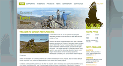 Desktop Screenshot of condorresources.com